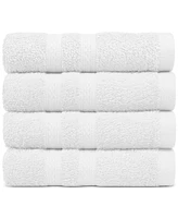 Everyday Home by Trident Supremely Soft 100% Cotton 4-Piece Hand Towel Set