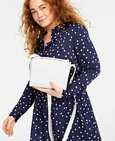 On 34th Women's Smocked Long-Sleeve Romper, Created for Macy's