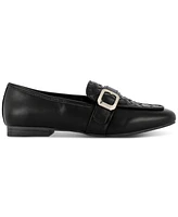 Jones New York Women's Cirana Slip-On Buckled Loafer Flats