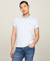 Tommy Hilfiger Men's Pretwist Mouline Slim Fit Short Sleeve Polo Shirt