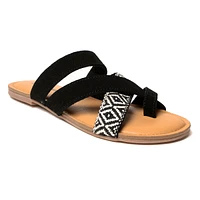 Minnetonka Women's Faribee Multi Strap Sandals