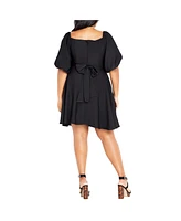 City Chic Women's Eloise Dress