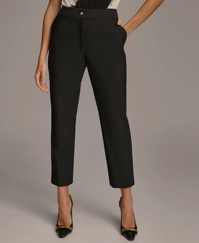 Donna Karan Women's Slim-Leg Ankle Pants