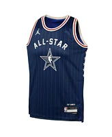 Big Boys Jordan Joel Embiid Navy 2024 Nba All-Star Game Swingman Jersey