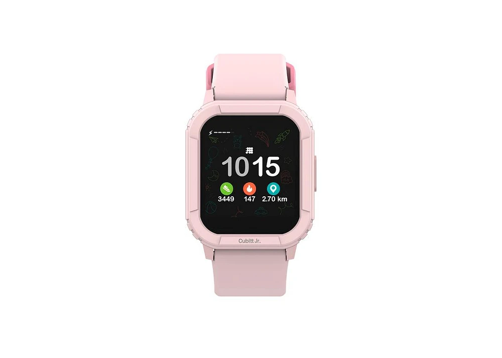 Cubitt Jr. Kids Smart watch Fitness Tracker for Boys and Girls with Silicone band
