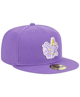 Men's New Era Purple Hampshire Fisher Cats Theme Nights Primaries Uncle Sam 59FIFTY Fitted Hat