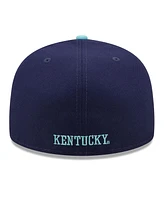 Men's New Era Navy, Light Blue Kentucky Wildcats 59FIFTY Fitted Hat