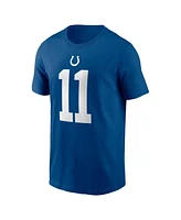 Men's Nike Michael Pittman Jr. Royal Indianapolis Colts Player Name and Number T-shirt