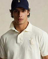 Polo Ralph Lauren Men's Custom Slim Fit Big Pony Mesh Polo Shirt