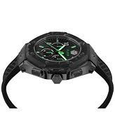 Philipp Plein Men's Chronograph Black Silicone Strap Watch 46mm