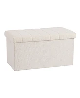 Seville Classics Storage Bench Ottoman