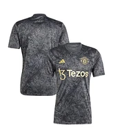 Men's adidas Black Manchester United x Stone Roses 2023/24 Pre-Match Top