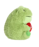 Aurora Mini Love Frog Rolly Pet Lovely Plush Toy Green 5"