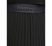 Dkny Pleated Midi Skirt