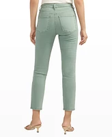 Silver Jeans Co. Women's Isbister High Rise Straight Leg Jeans