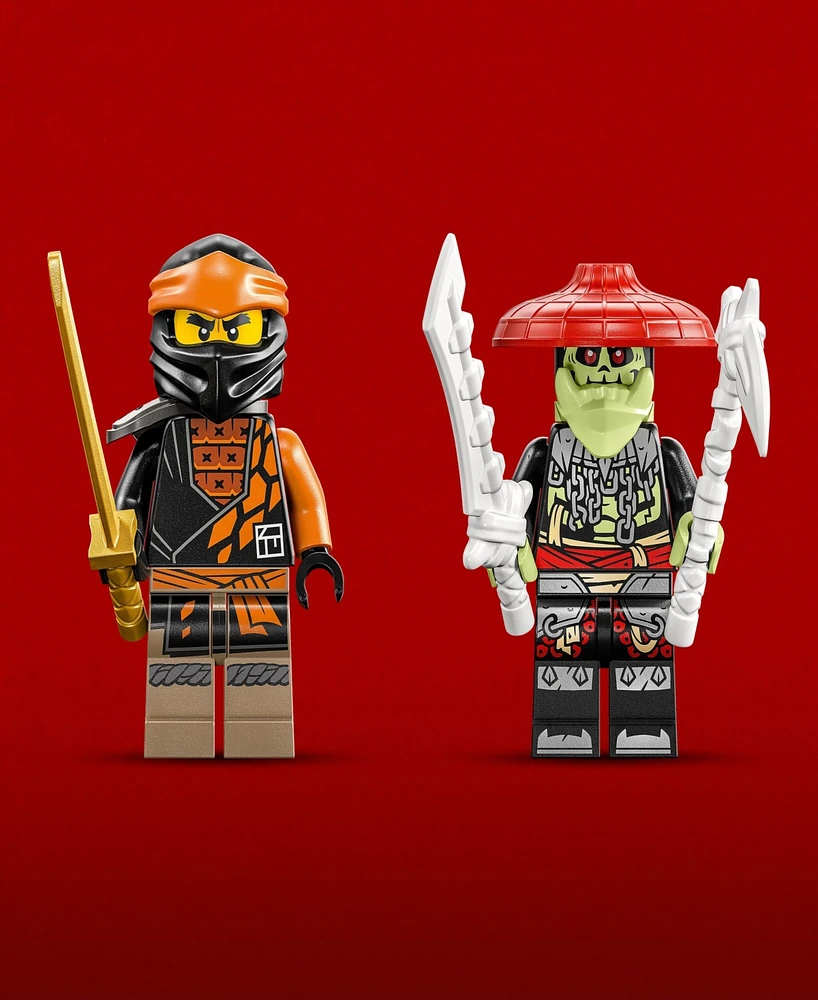 Lego Ninjago Cole's Earth Dragon Evo 71782 Building Toy Set with Cole and Bone Scorpio Minifigures