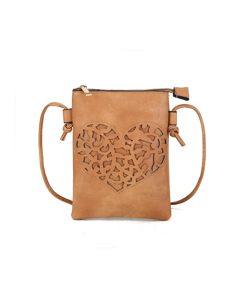 Mkf Collection Heartly Crossbody Bag by Mia K.