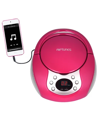 Riptunes Portable Cd Am/Fm Boombox