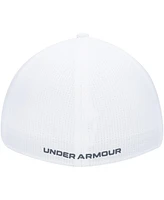 Men's Under Armour White Flawless Performance Flex Hat