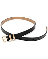 Michael Michael Kors Women's Metal Loop Leather Belt