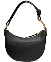 Donna Karan Roslyn Small Leather Hobo Bag