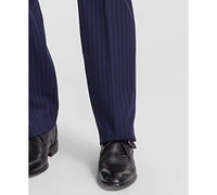 Michael Kors Men's Classic-Fit Pinstripe Wool-Blend Stretch Suit Separate Pants