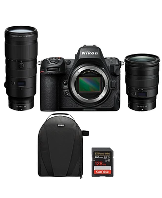 Nikon Z8 Mirrorless Camera with 24-70mm & 70-200 f/2.8 Dlx Accs Kit