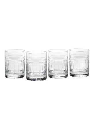 Reed & Barton Tempo Double Old Fashioned Glasses, Set of 4