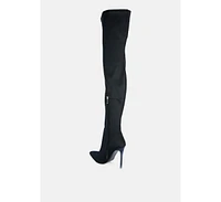 London Rag No Calm Superstretch Stiletto Long Boot