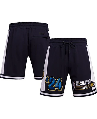 Men's and Women's Pro Standard Navy 2024 Nba All-Star Game Chenille Shorts