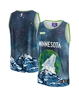 Men's and Women's Nba & KidSuper Studios by Fanatics Blue Minnesota Timberwolves Hometown Jersey