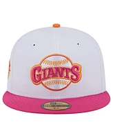 Men's New Era White, Pink San Francisco Giants 1984 Mlb All-Star Game 59FIFTY Fitted Hat