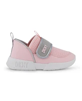 Dkny Toddler Girls Mia Strap Slip On Sneakers