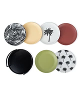 Thirstystone Melamine Appetizer Plates, Set of 6