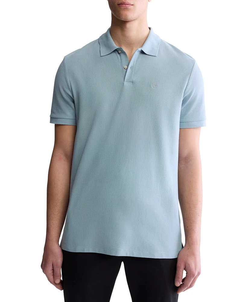 Calvin Klein Men's Pique Solid Polo