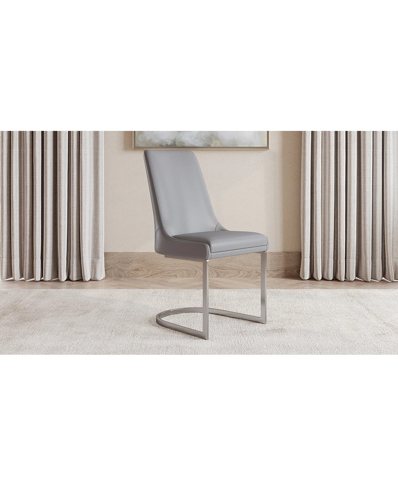 Tivie Metal Base Dining Chair, Created for Macy's