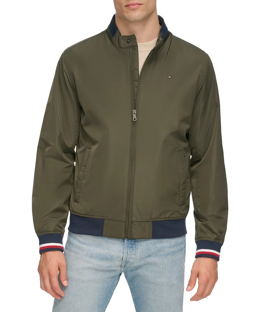 Tommy Hilfiger Men's Lightweight Spring Bomber Jacket