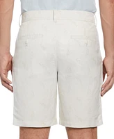 Cubavera Men's Flat-Front 9" Linen Blend Shorts