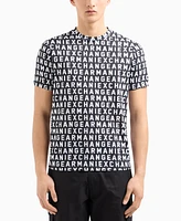 A|X Armani Exchange Men's Regular-Fit Logo Graphic T-Shirt