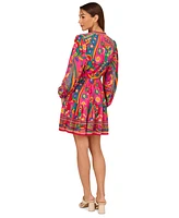 Adrianna by Adrianna Papell Women's Printed Shirtdress