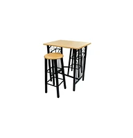 vidaXL Breakfast/Dinner Table Dining Set Mdf