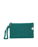 The Sak Vita Crochet Small Wristlet Wallet