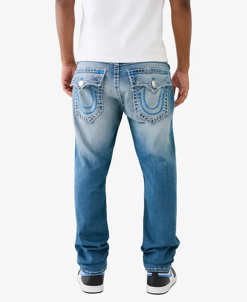 True Religion Men's Rocco Flap Pockets Super T Skinny Jeans