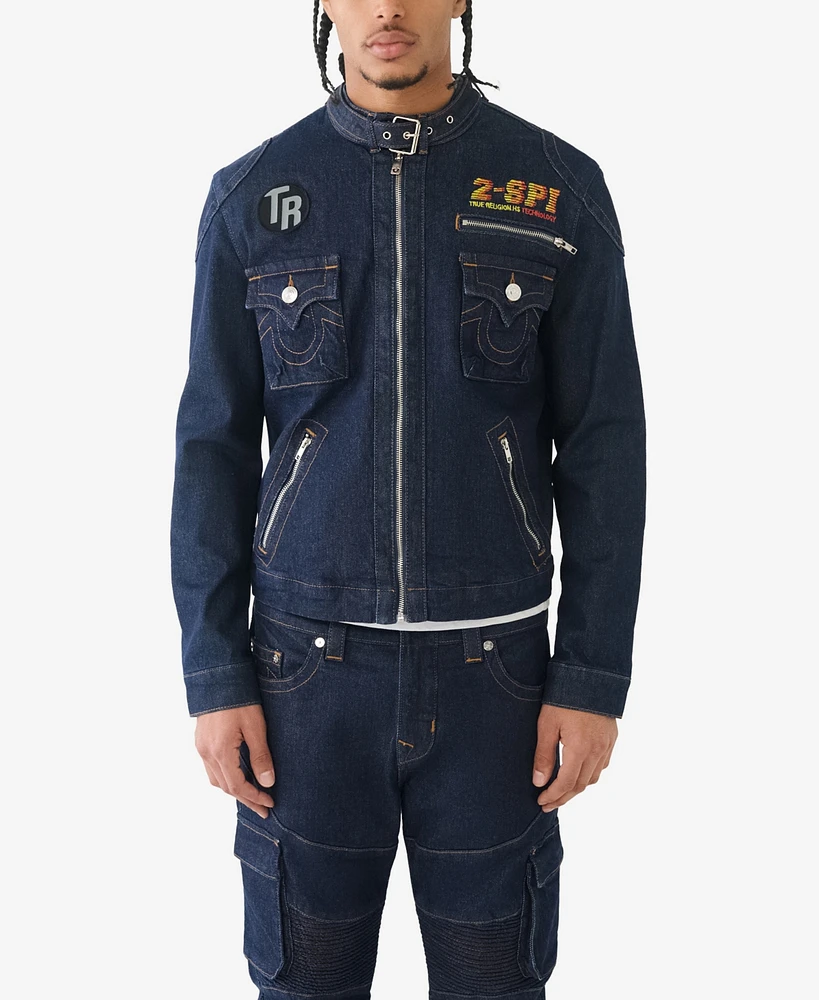 True Religion Men's Chad Moto Jacket