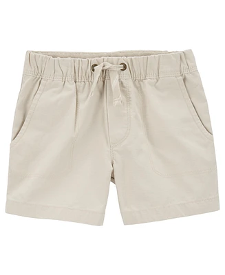 Carter's Toddler Pull On Canvas Shorts