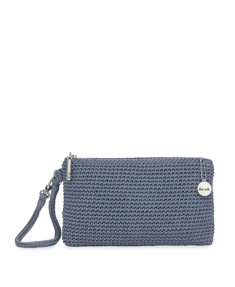 The Sak Vita Crochet Small Wristlet Wallet