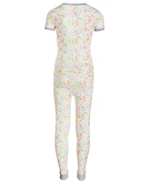 Family Pajamas Little & Big Kids Snug Fit Floral Fruits Set, Created for Macy's