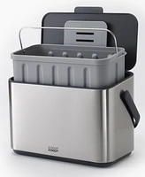 Joseph Joseph Collect 4-Liter Stainless Steel Compost Caddy with Removable Bucket