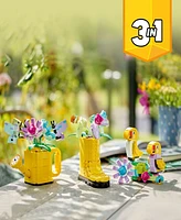 Lego Creator 3 in 1 Flowers in Watering Can Building Toy 31149, 420 Pieces