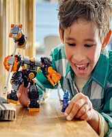 Lego Ninjago Cole's Elemental Earth Mech Ninja Toy 71806, 235 Pieces